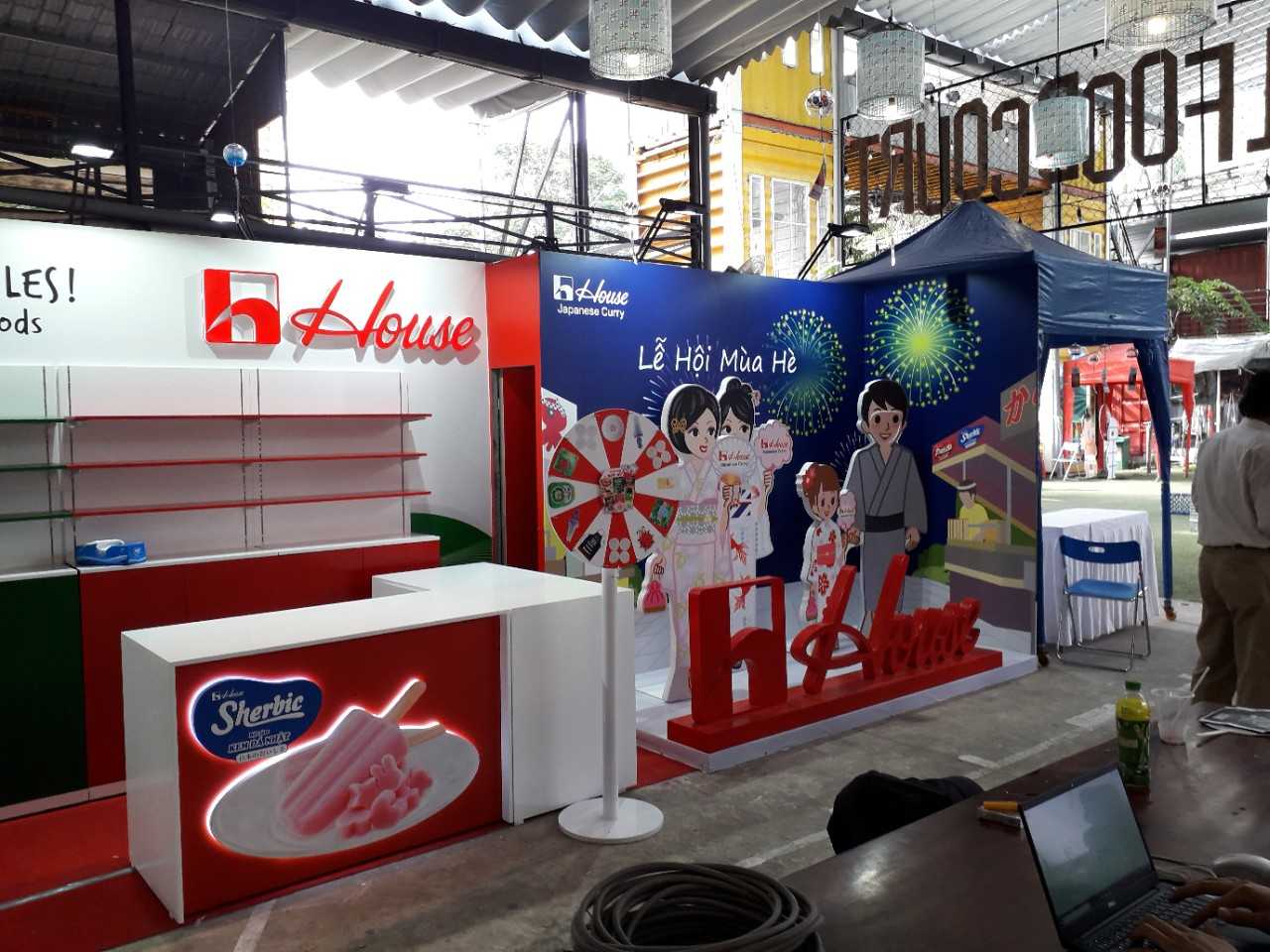 booth tổ chức event